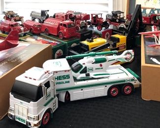 Hess Truck with helicopter
