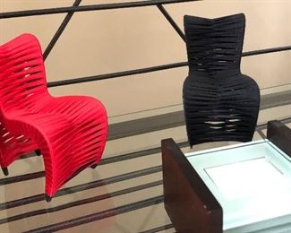 Phillips model slipper chairs