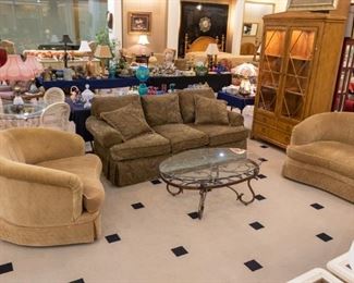 Robb & Stucky oversized swivel chairs!  Most all of the sofa's in this sale are in excellent condition.  