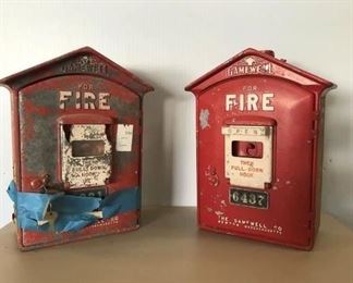 6. Antique Fire Boxes