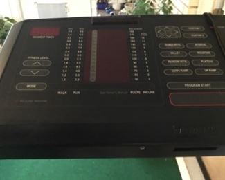 Treadmill controls