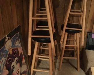Bar stools - 6 total