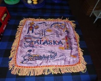 L182=Alaska souvenir pillow cover (~18”): $ 5.