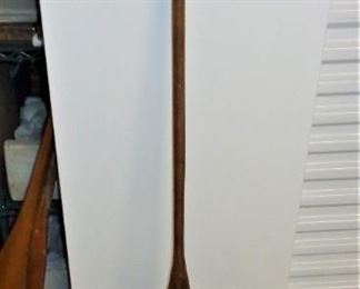 L8=Antique Boy Scout paddle (59"):  $95.                                                   (see following photo)