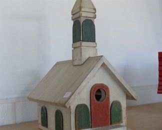 L190=Church birdhouse:  $ 24.