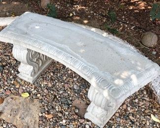 Cement bench