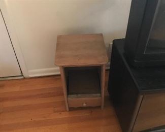1950’s end table; now $8