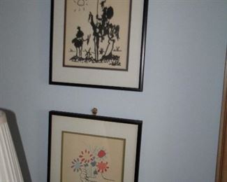 Dali and Picasso lithos