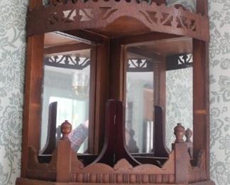 Victorian corner shelf