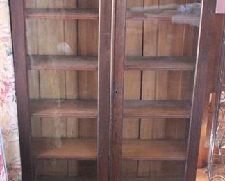oak bookcase