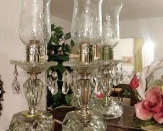 Pretty Glass Lamps