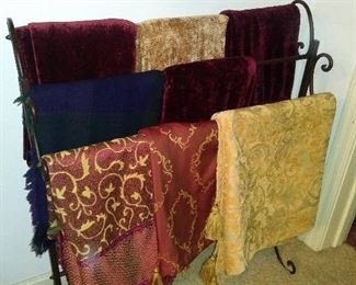 Throws, Scroll Quilt Rack