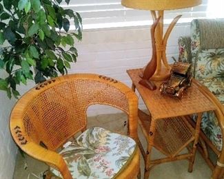 Vintage Rattan