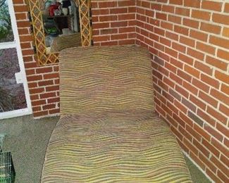Modern Chaise &Fun Mirror