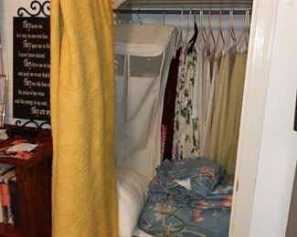 More Linens, including French Sheers