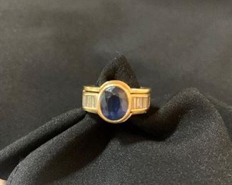 18k ring