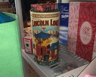 Lincoln Logs- I believe I spied another set- but couldn’t get to them just yet. 
