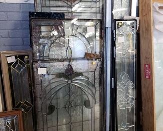 Assorted Stain & Leaded glass double sided low E panels