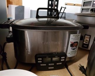 Cuisinart MSC600 1200 W Stainless steel digital 3 in 1 roaster crock pot 
