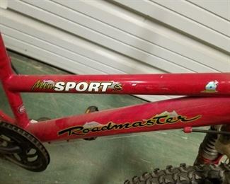 Girls Red Roadmaster Sport 20" Bike