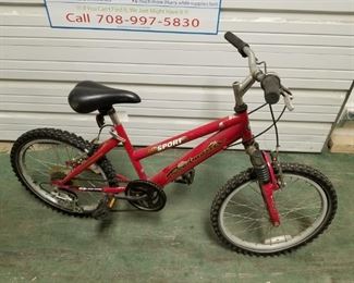 Girls Red Roadmaster Sport 20" Bike