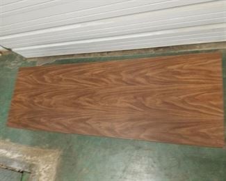 Mersman Mid Century Modern Wood Frame Wood Grain Laminate Top Coffee Table 53.5"W x 17.5"D x 15"H 