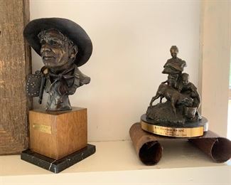 Spirit of the West by George Lundeen and 4-H Kids by G. Mignery