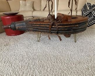 Antique Large Blacksmith Bellows (Coffee Table)