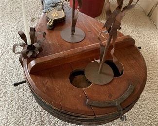 Antique Large Blacksmith Bellows (Coffee Table)