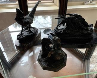 A. Bayre Bronze Sculptures