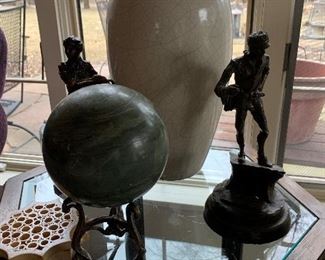 Jade Globe (Jupiter) on Stand