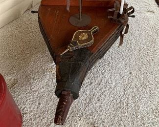 Antique Large Blacksmith Bellows (Coffee Table)