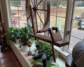 Antique Weaver's Wheel