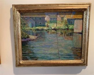 Original Oil on Canvas by Augustus DUNBIER