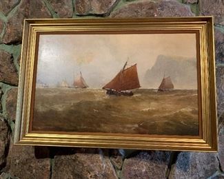 Gibson White Nautical Painting