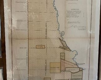 1856 Map of Kansas and Nebraska with Indian Reservations Outlined