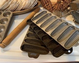 Cast Iron Corn Bread Pans