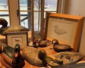 Collection of Antique and Vintage Duck Decoys