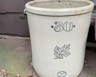 Western Stoneware 30 Crock