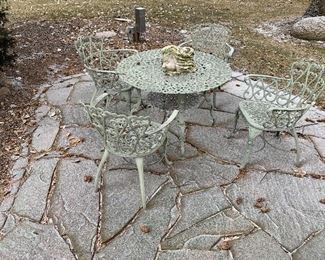 Wrought Iron Patio Set