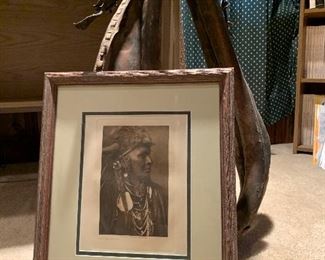 1910 North American Indian Photogravures by Edward S Curtis