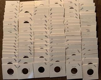 Large Collection of Indian Head Pennies