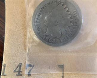 Large Collection of Indian Head Pennies