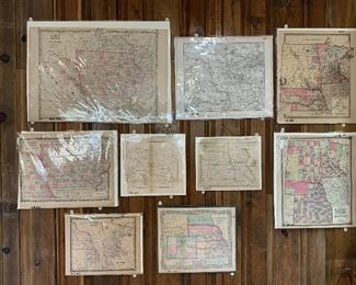 Large Collection of Antique Maps