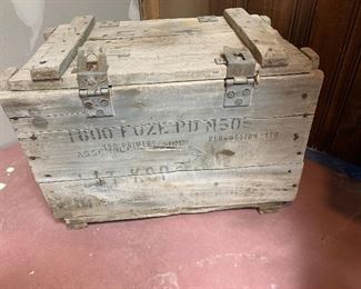 Antique Explosives Crate