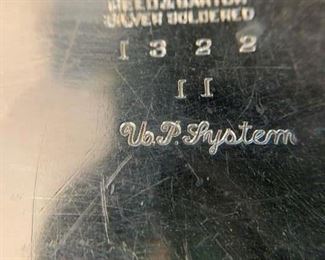 UNION PACIFIC Dinner Platters with UP Shield Stamp