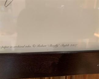 Signed Limited Edition by Robert "Shoofly" Shufelt