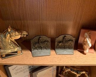 Bronze George Washington Book Ends
