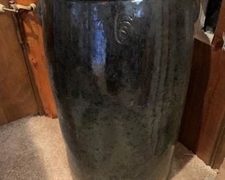 Antique 6 Butter Crock