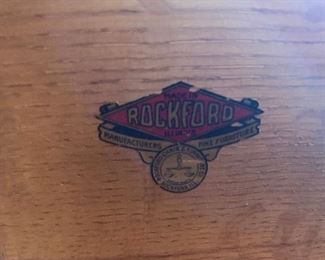 ROCKFORD Hand Carved Antique Secretary Desk